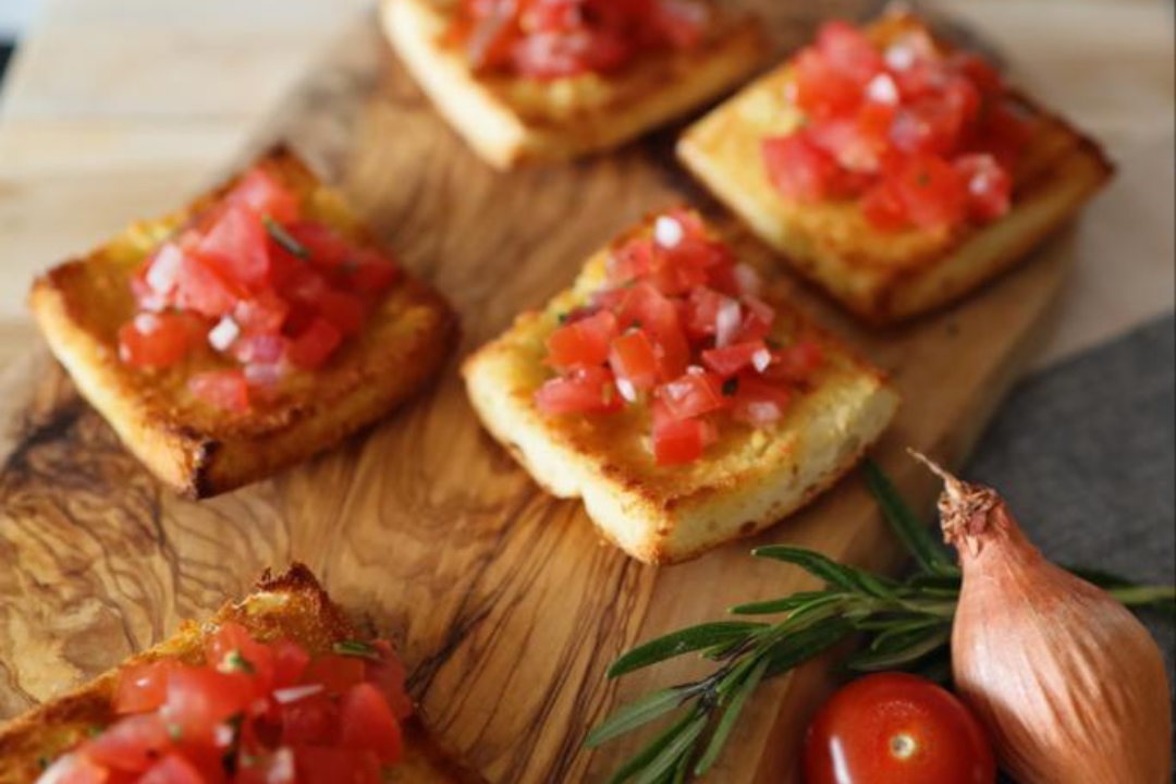 Bruschetta met tomaat